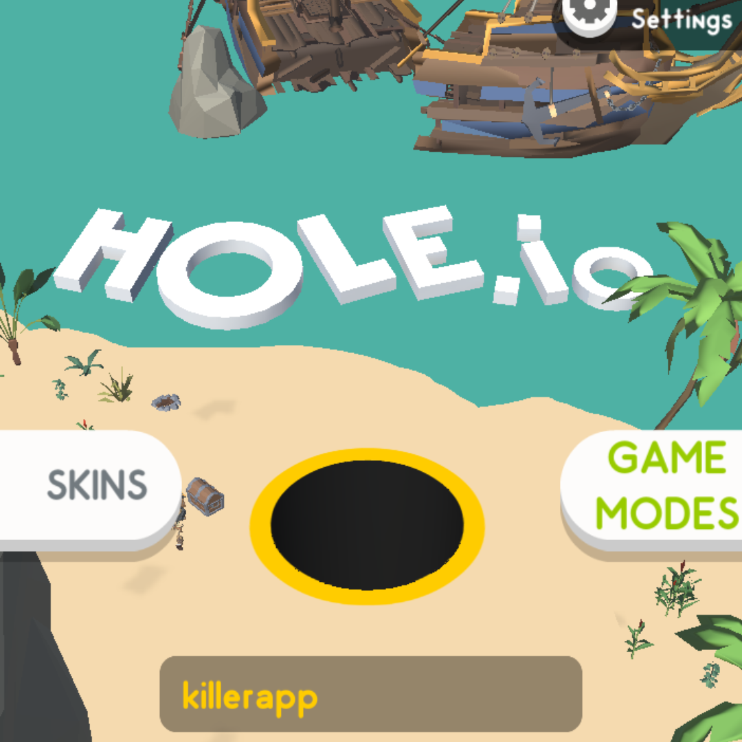 Holeio | slope-game.github.io Unblocked Game